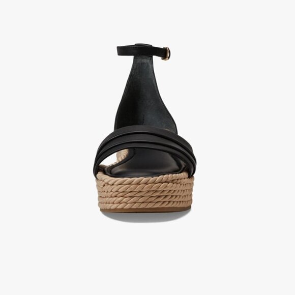 Franco Sarto Sandals Via Black Leather - Picture 10 of 12